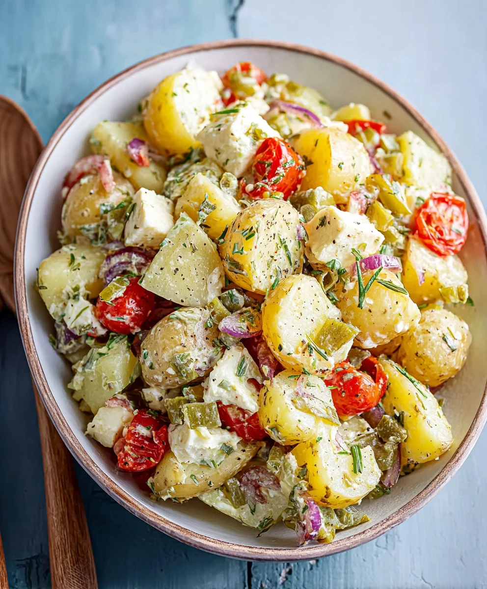 Zesty Italian Potato Salad - A Refreshing Side Dish