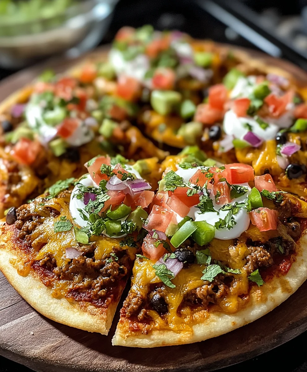 Easy Homemade Mexican Pizza Recipe