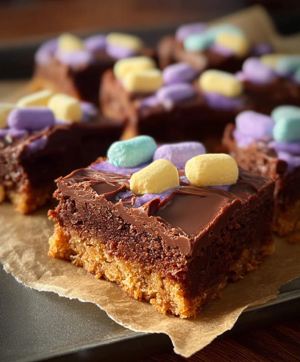 Easy Peep Bar Recipe - Sweet Marshmallow Treat