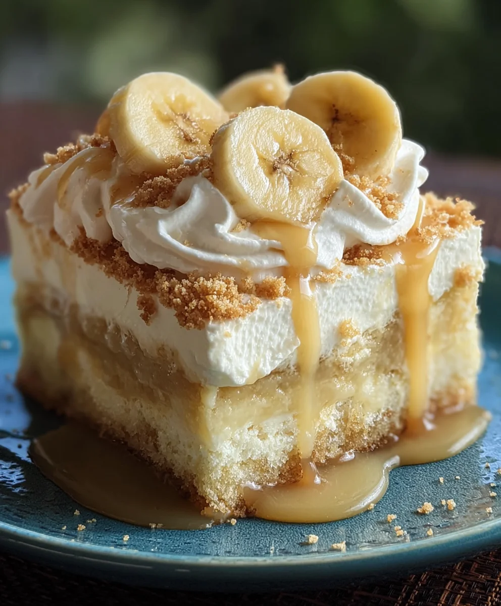 Banana Pudding Tres Leches Cake-Decadent & Delicious