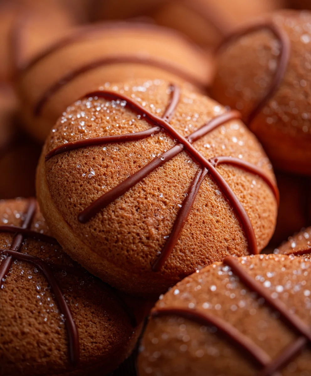 Piping Basketball Cookies - Fun & Easy Recipe