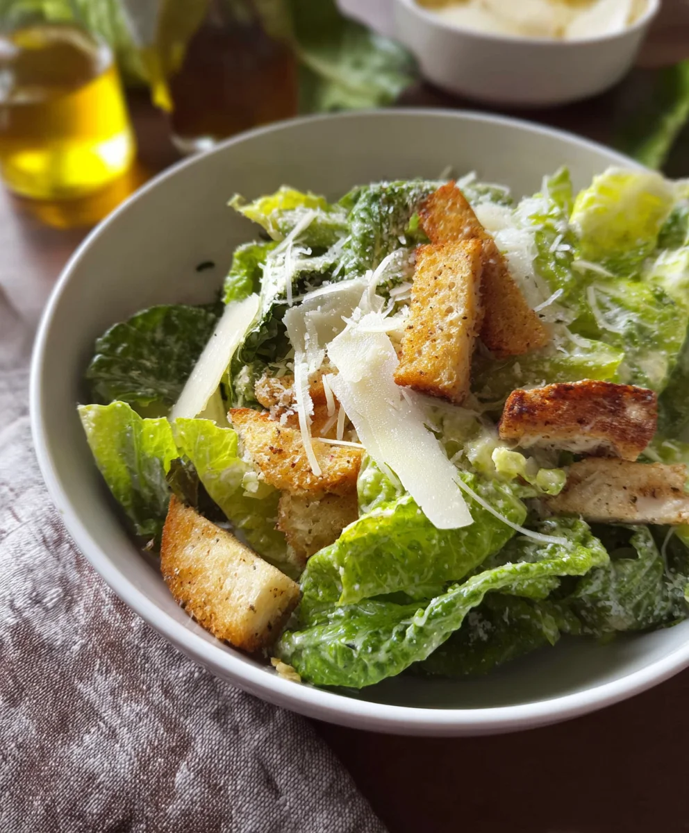 Easy Vegetarian Caesar Salad - Best Recipe