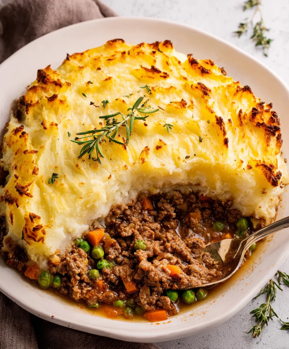 Classic Homemade Beef Shepherd's Pie Recipe