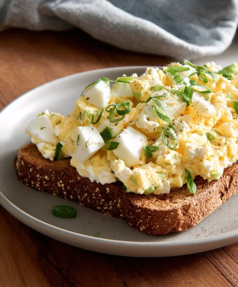 Creamy Egg Salad Cottage Cheese No Mayo