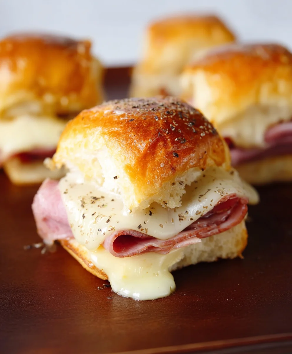Beef Beef Ham Cheese Sliders - Ultimate Comfort Food