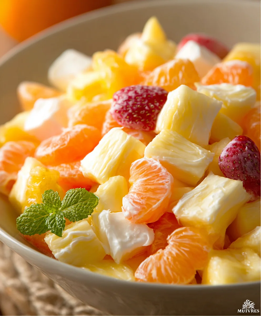 Hawaiian Fruit Salad - Tropical Refreshment