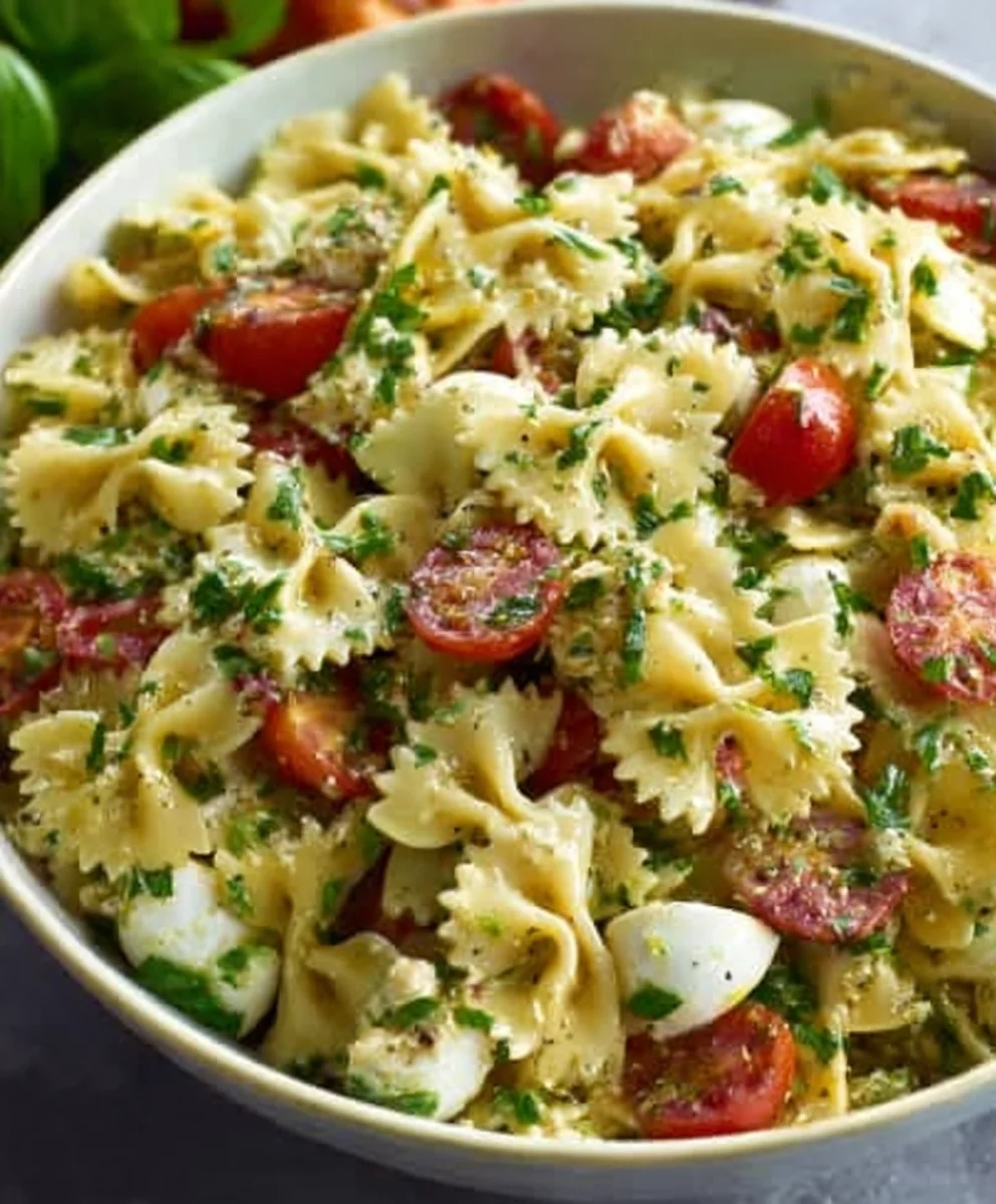 Easy Bow Tie Pasta Salad - Delicious & Quick Recipe