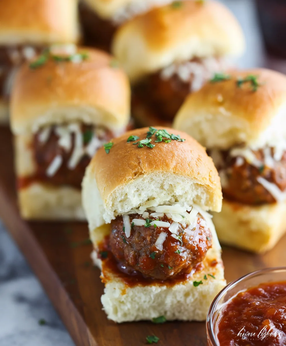 Easy Beef Meatball Sliders - Quick Dinner Idea