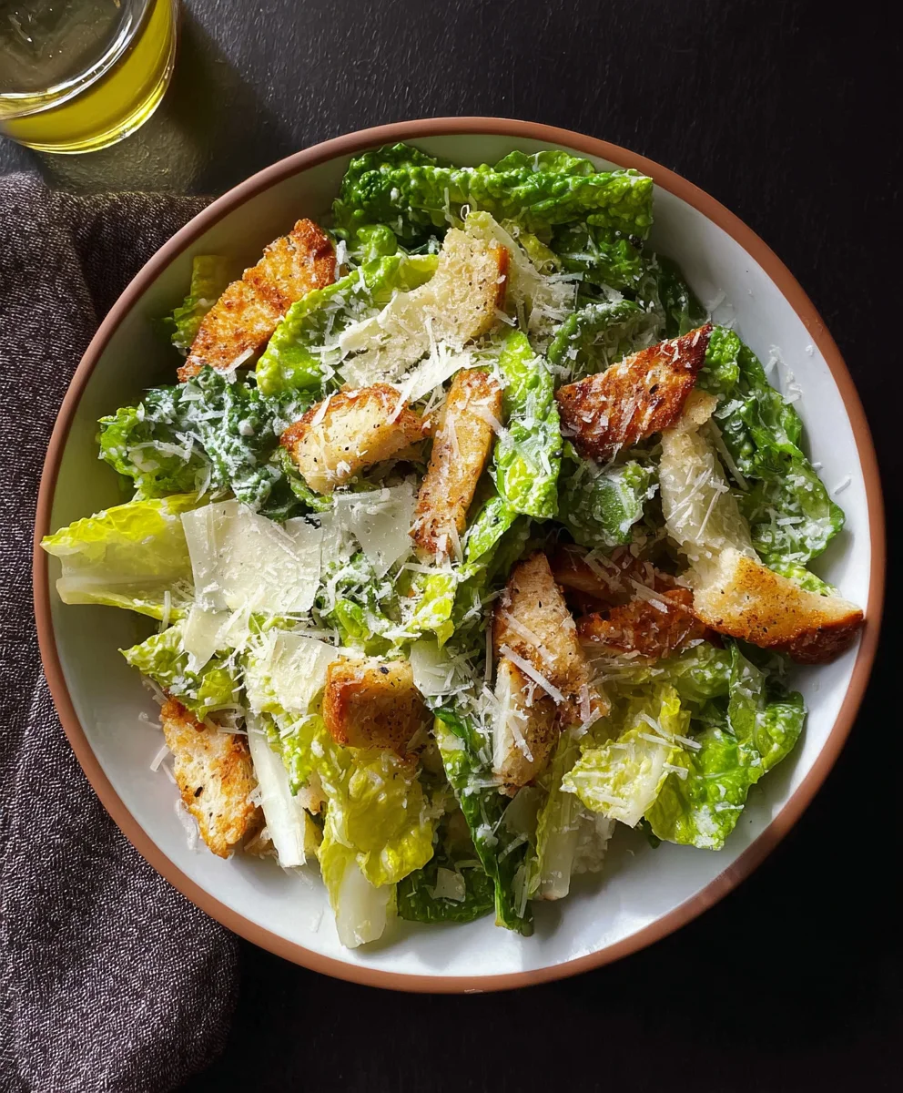 Easy Vegetarian Caesar Salad - Best Recipe