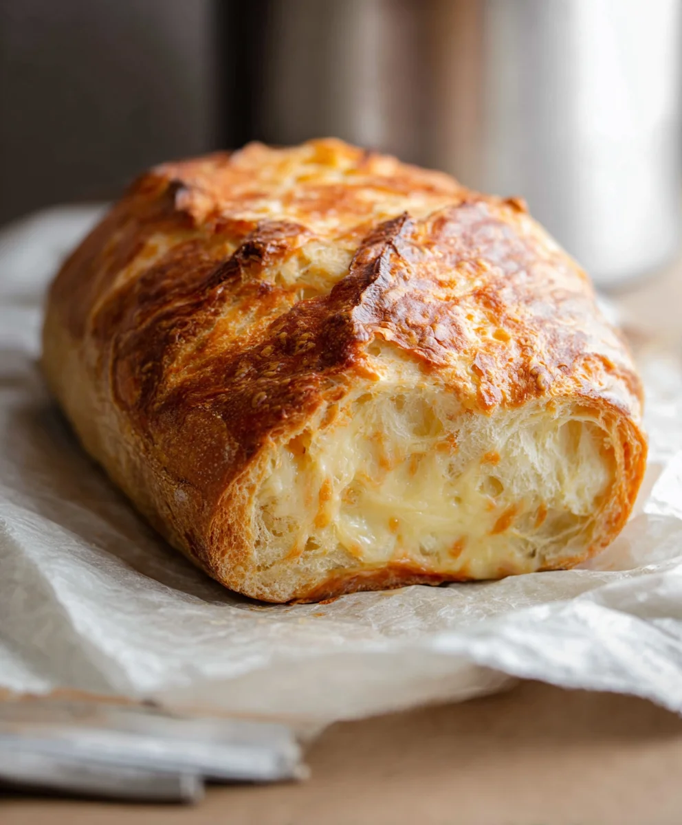 Cheesy Sourdough Bread Recipe - Easy & Delicious