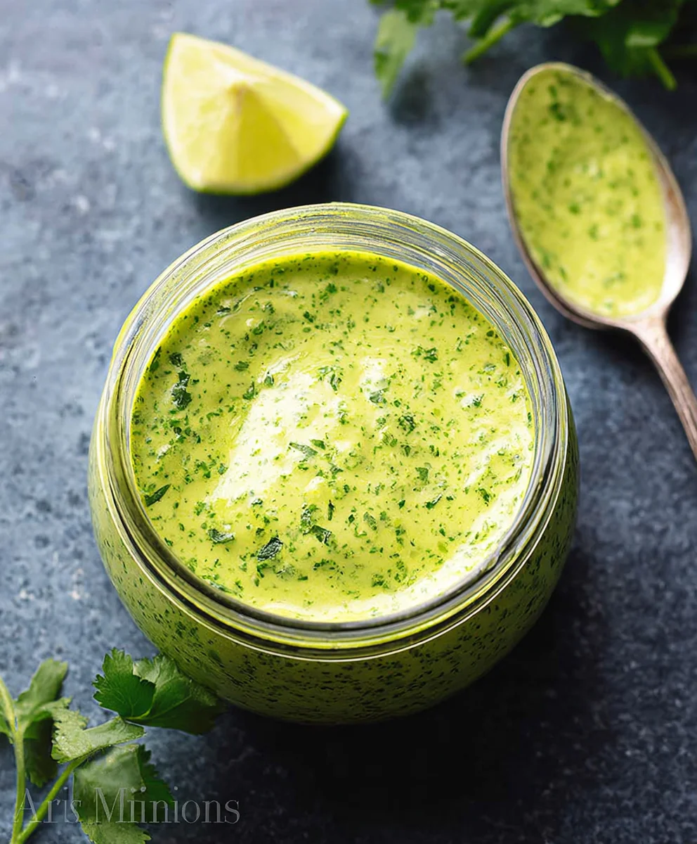 Easy Cilantro Lime Sauce Recipe - Zesty Flavor