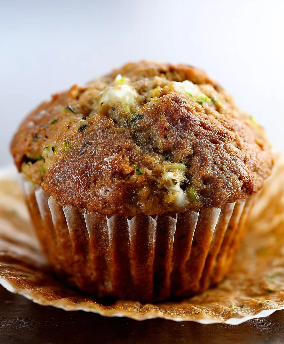 Easy Banana Zucchini Muffins-Healthy & Delicious