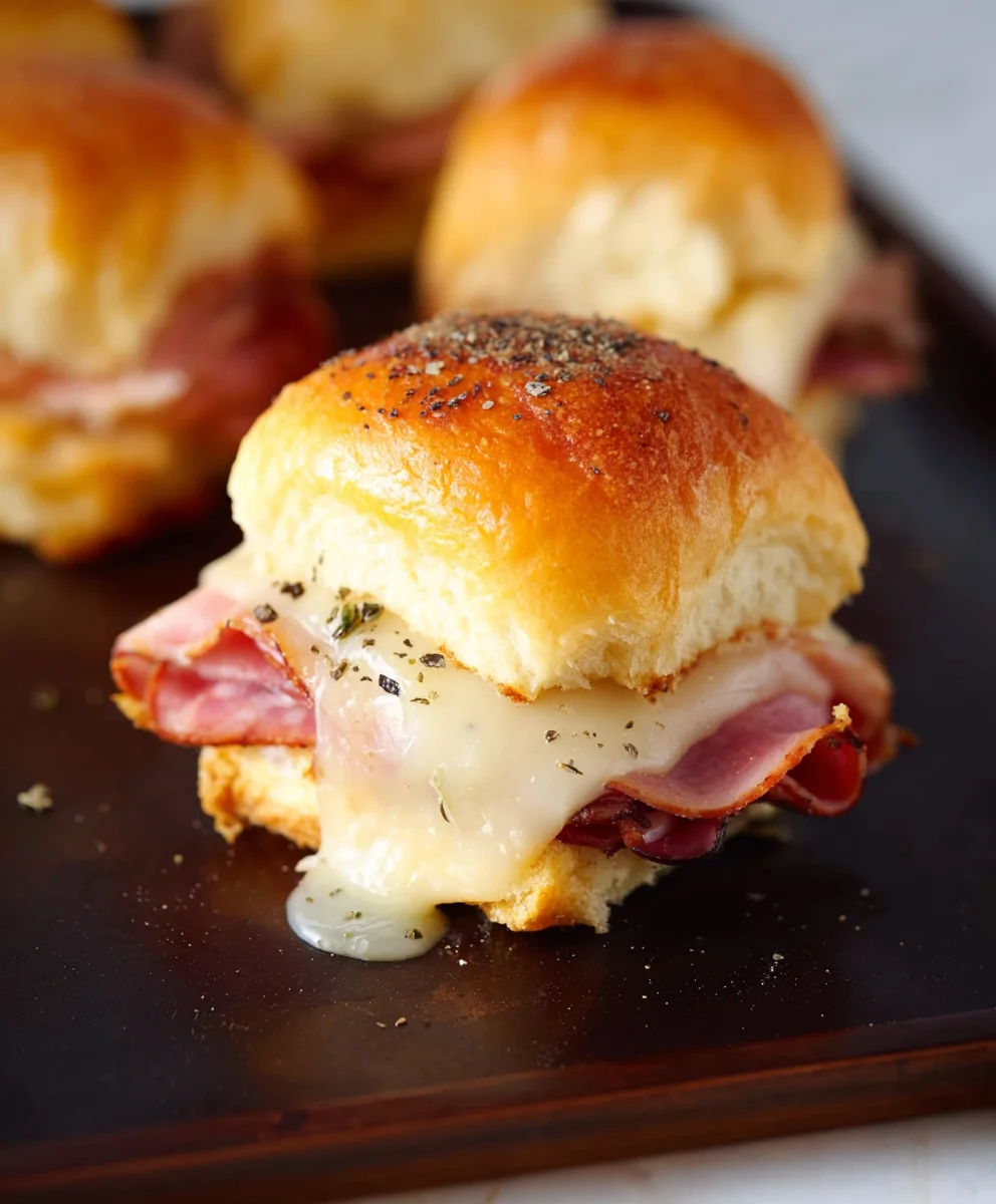 Beef Beef Ham Cheese Sliders - Ultimate Comfort Food