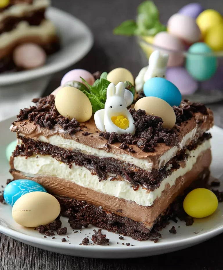 Decadent Easter Chocolate Lasagna Recipe
