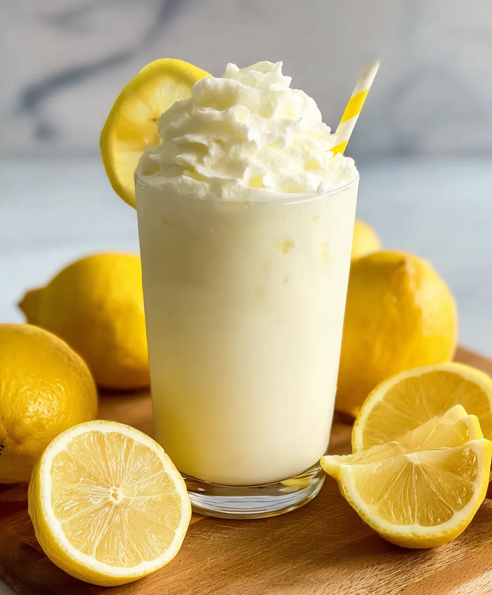 Copycat Chick-Fil-A Frosted Lemonade - Easy Recipe