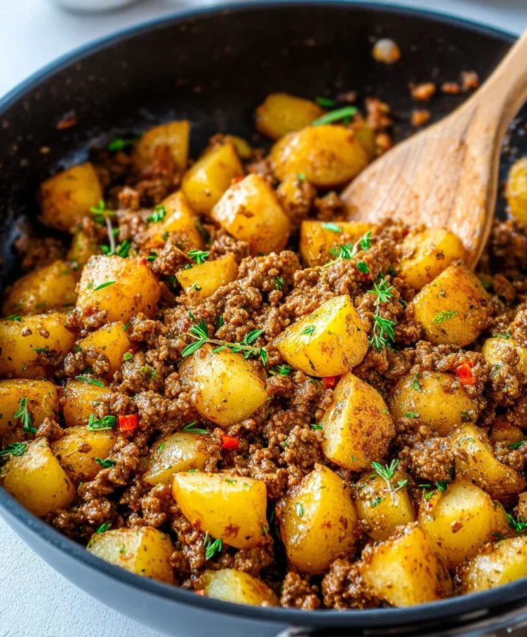 Easy Ground Beef and Potatoes Dinner Recipe
