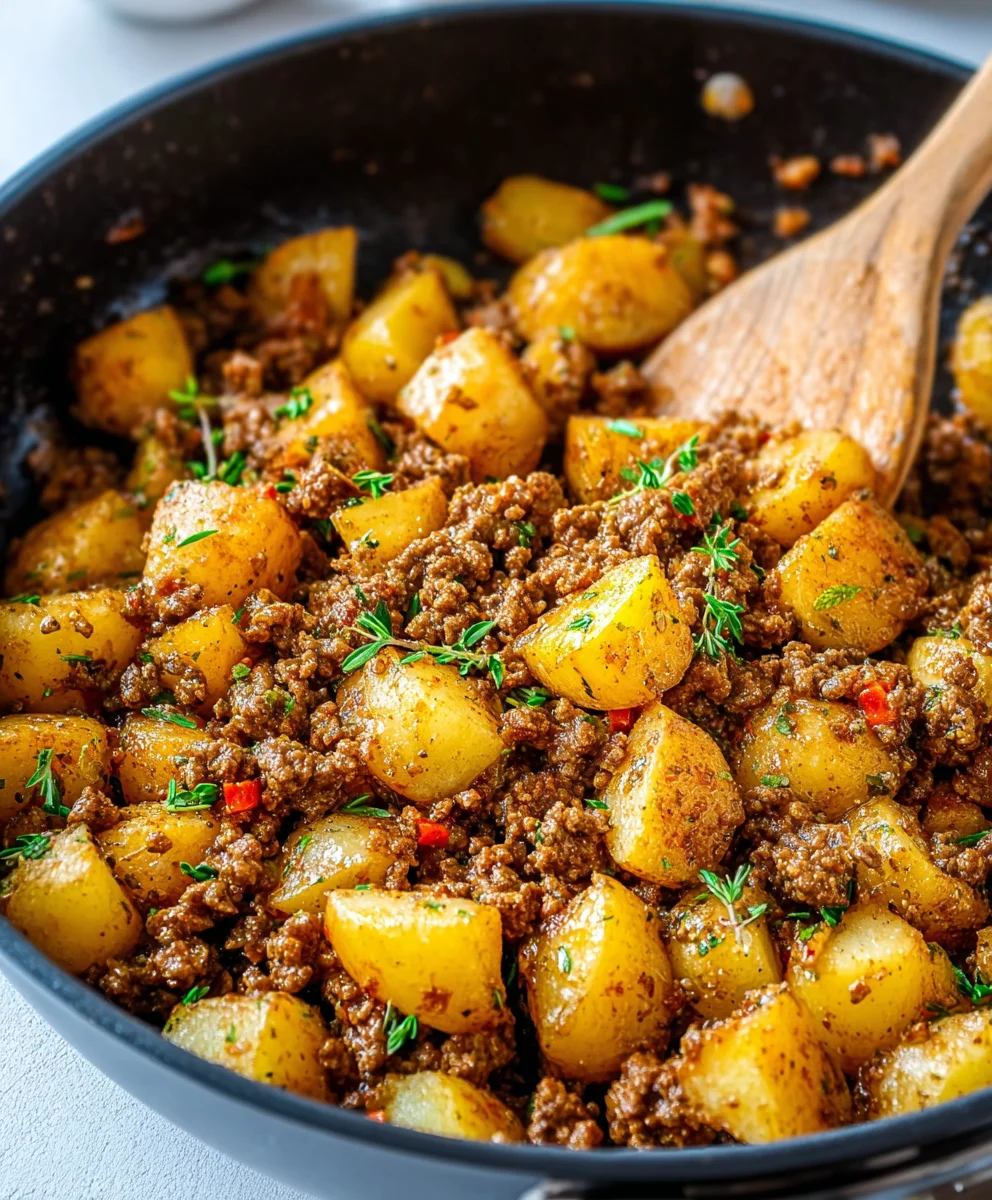 Easy Ground Beef and Potatoes Dinner Recipe
