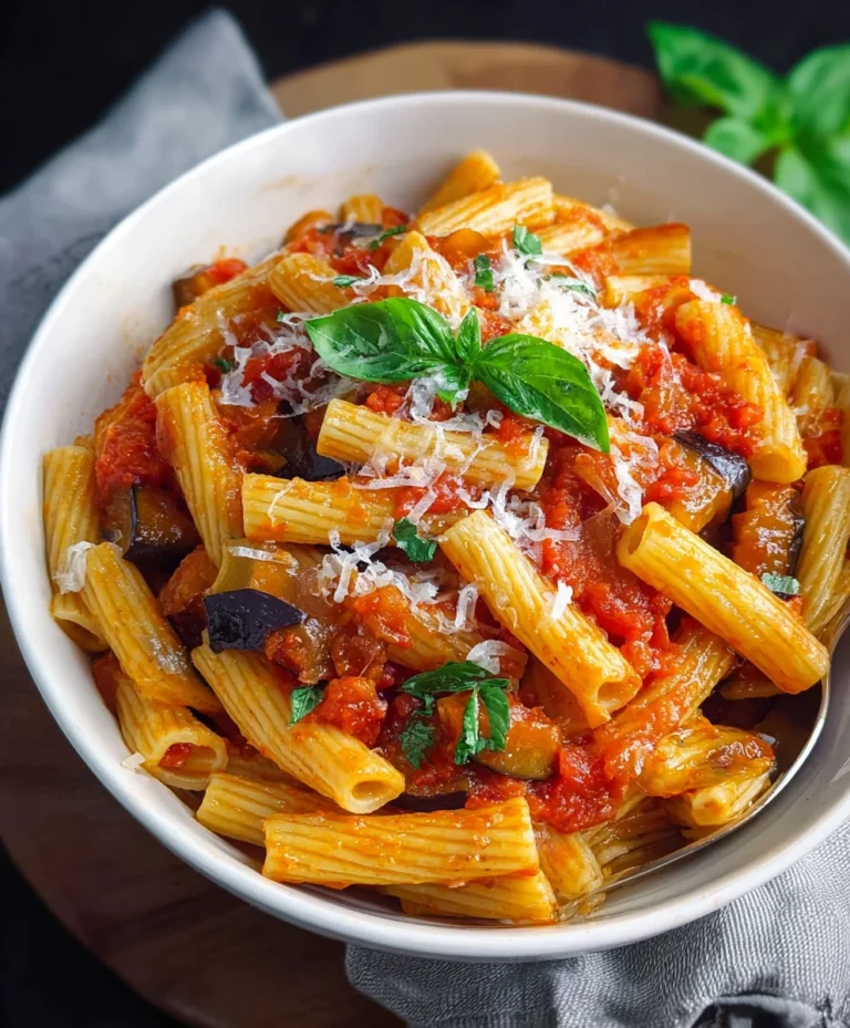 Authentic Pasta alla Norma Recipe- Sicilian Eggplant Delight
