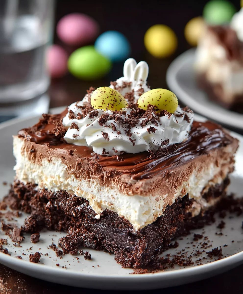Decadent Easter Chocolate Lasagna Recipe