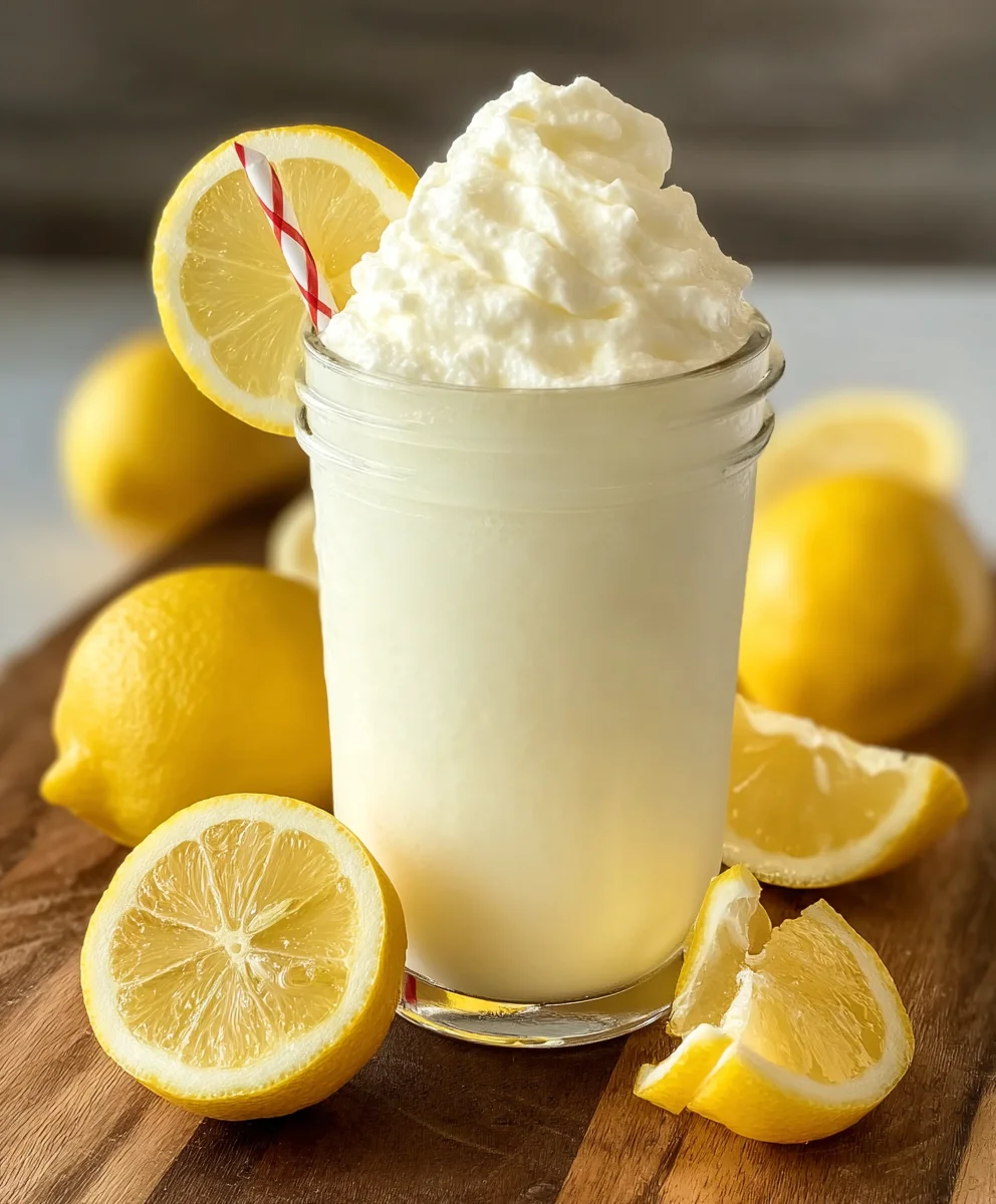 Copycat Chick-Fil-A Frosted Lemonade - Easy Recipe