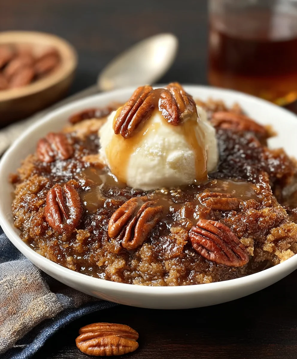 Easy Pecan Pie Cobbler Recipe - Best Dessert Ever