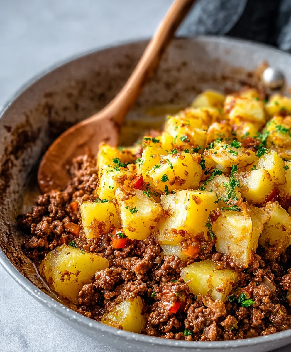 Easy Ground Beef and Potatoes Dinner Recipe
