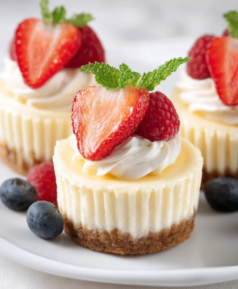 Best Mini Cheesecake Recipe-Easy Creamy Delight