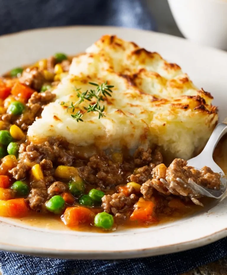 Classic Shepherd’s Pie Recipe-Hearty Beef Comfort