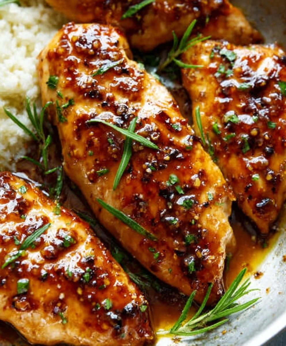 Easy Honey Garlic Chicken Breasts Recipe