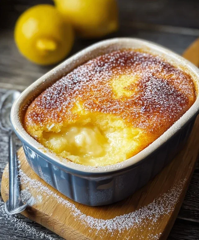 Jamie Oliver Self Saucing Lemon Pudding