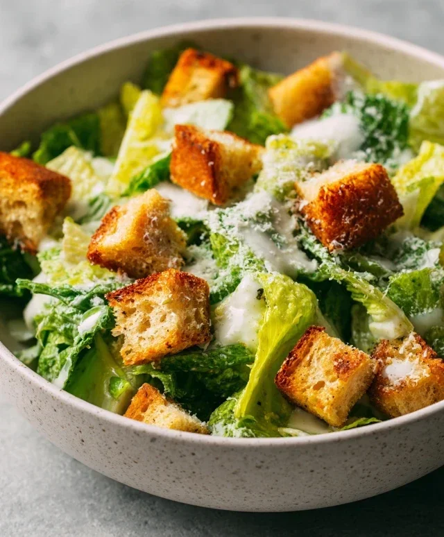 Caesar Salad Dressing (Classic, Creamy & 5 Minutes) 🥗