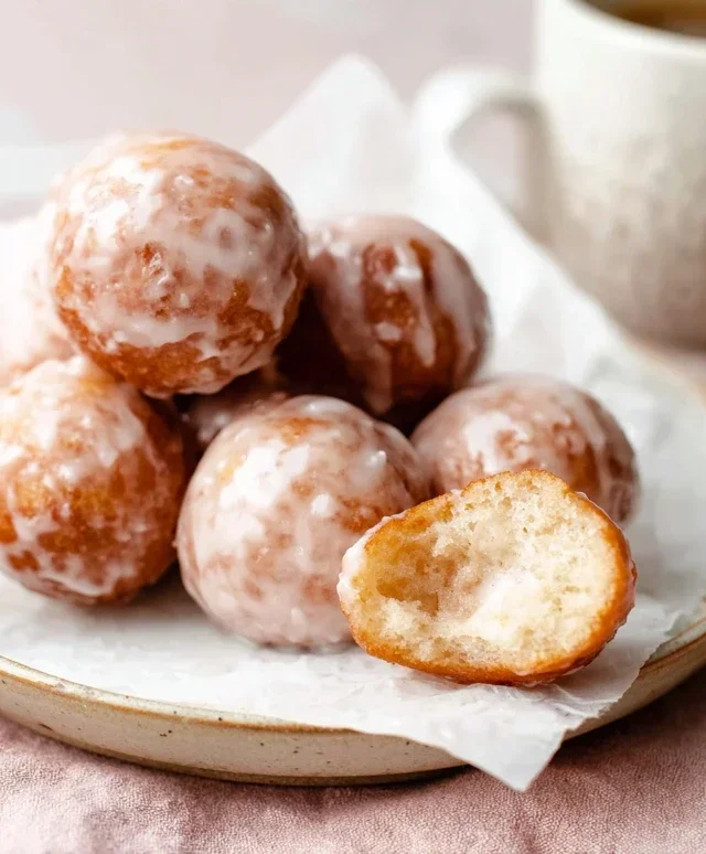 Easy Keto Glazed Donut Balls
