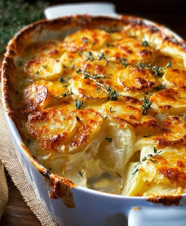 Cheesy Scalloped Potatoes