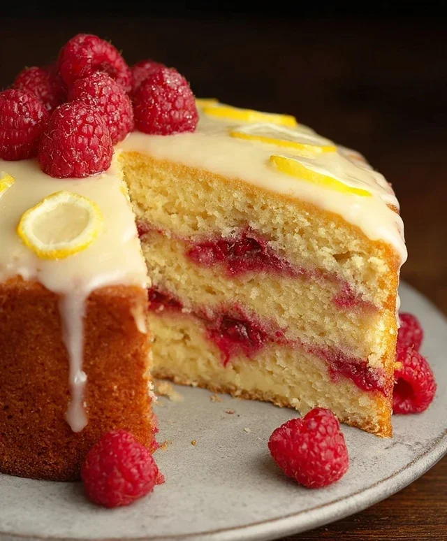 Raspberry Lemon Cake
