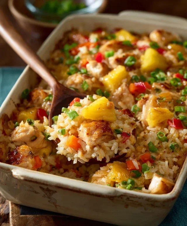 Pineapple Chicken and Rice