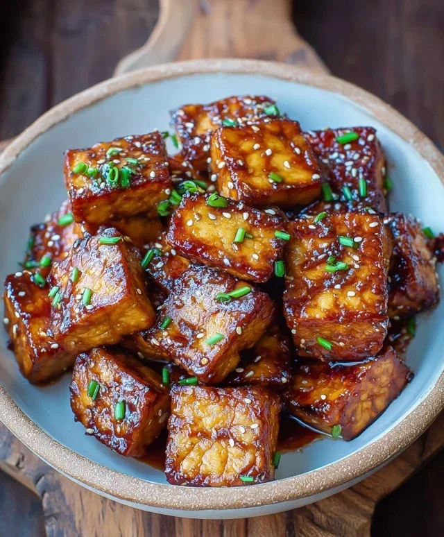 Crispy Sticky Tofu