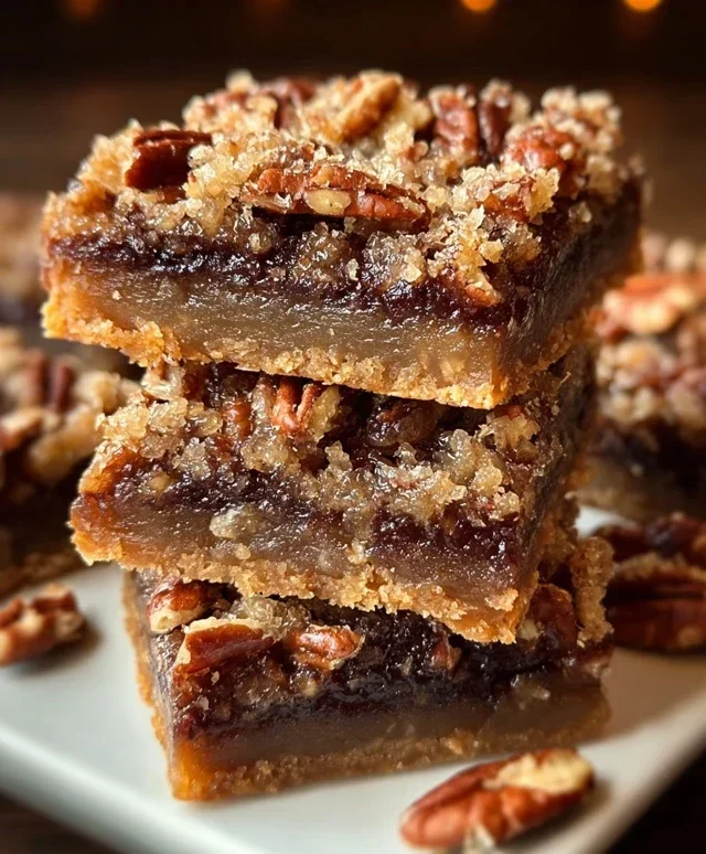 German Chocolate Pecan Pie Bars