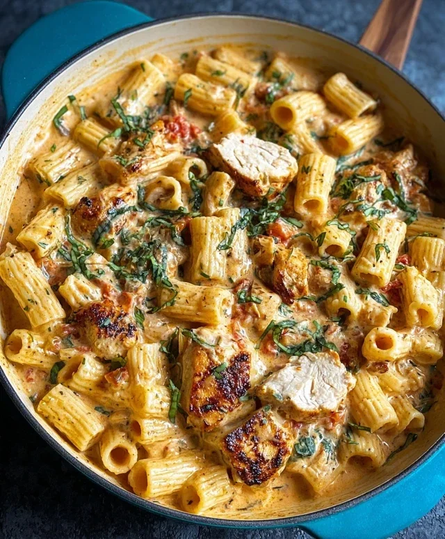 Orzo Tuscan Chicken Bake