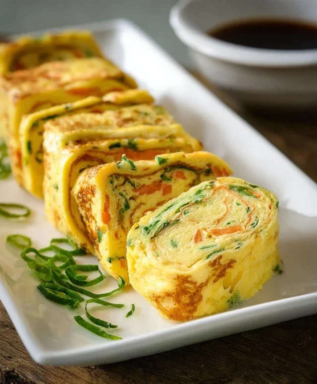 Gyeran Mari (Korean Rolled Omelette)
