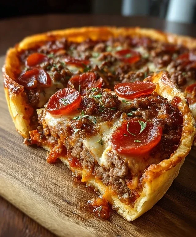 The Pizza Burger Pie
