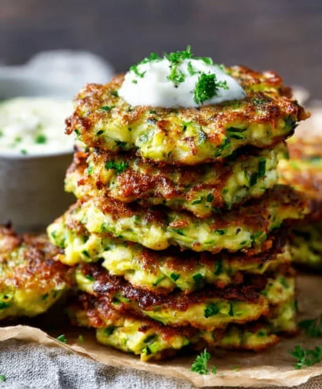 Crispy and Easy Zucchini Fritters Recipe